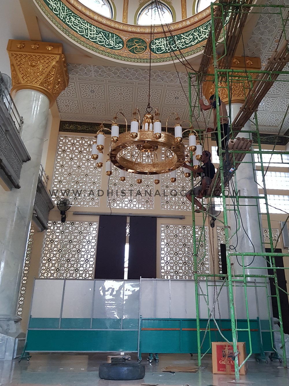  Jual  Lampu  Masjid  Nabawi  Adhistana Logam