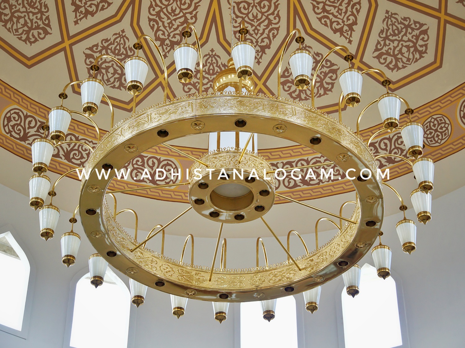 Lampu Gantung Masjid Nabawi Ukuran 4 Meter